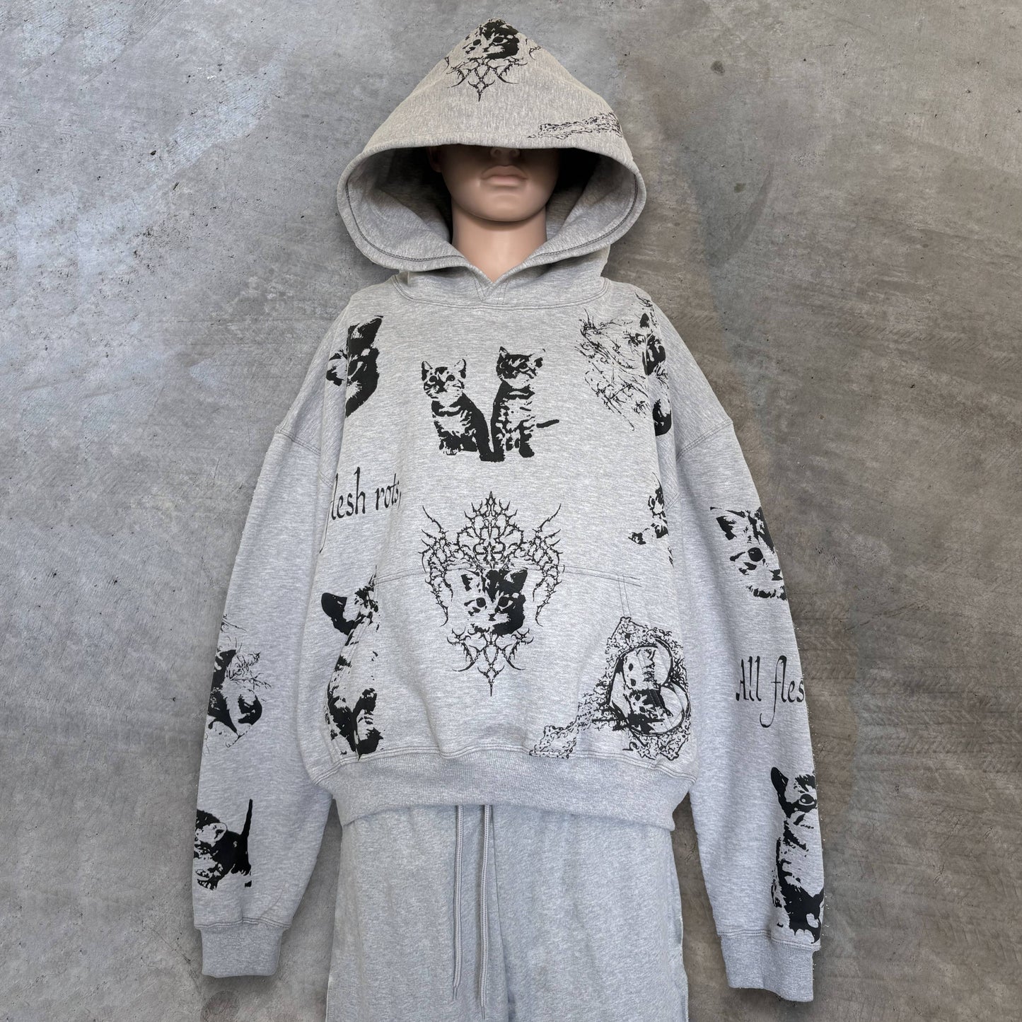 all flesh rots hoodie