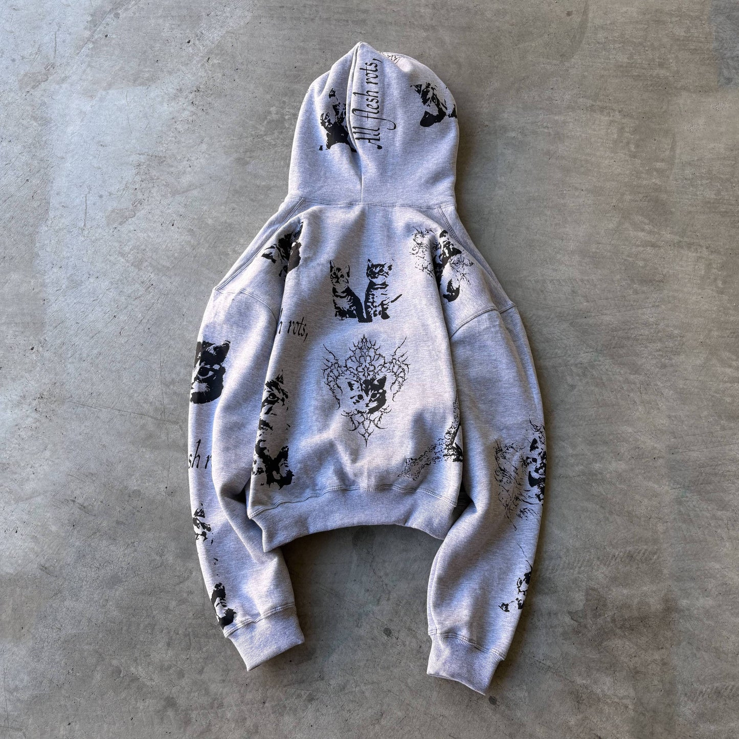 all flesh rots hoodie