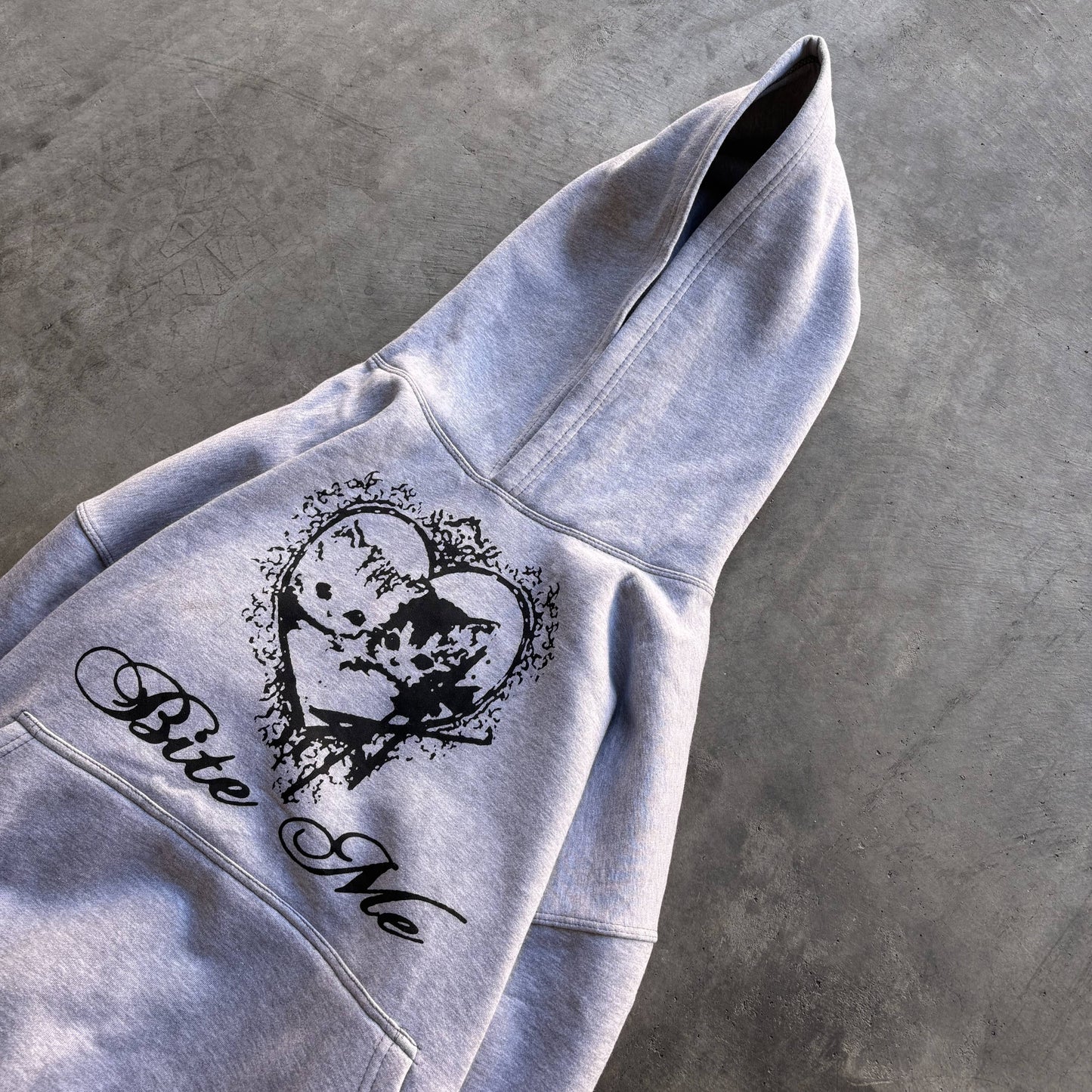 bite me hoodie