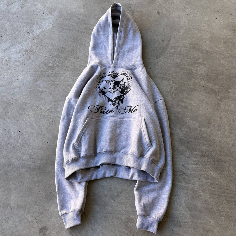 bite me hoodie